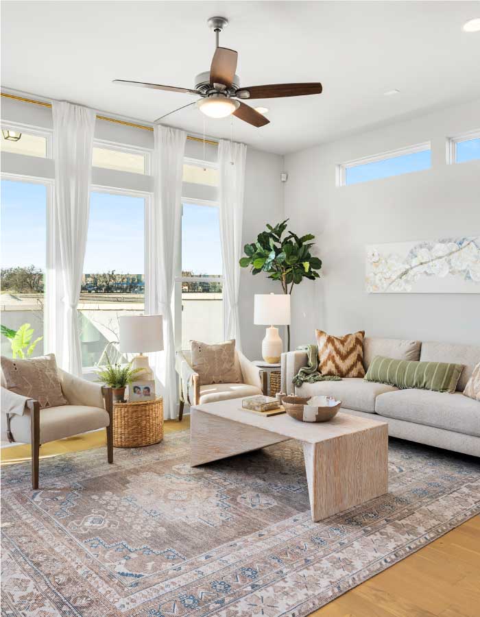 Interior view of Cielo East Home